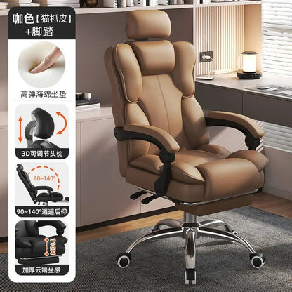 Gaming Ergonomic Swivel Chair with Back Support