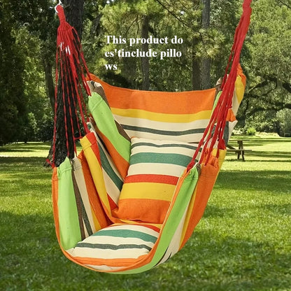 Canvas Hammock Chair – Indoor & Outdoor Hanging Swing