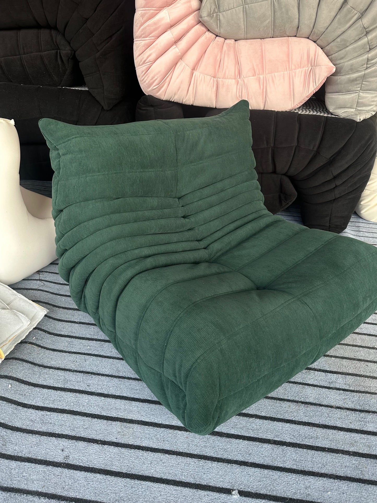Single Lazy Sofa Chair Tatami Leisure Rocking Chair