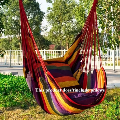 Canvas Hammock Chair – Indoor & Outdoor Hanging Swing