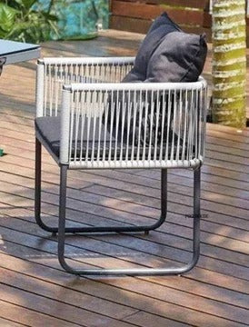PE Rattan Garden Table and Chair Set Outdoor Furniture