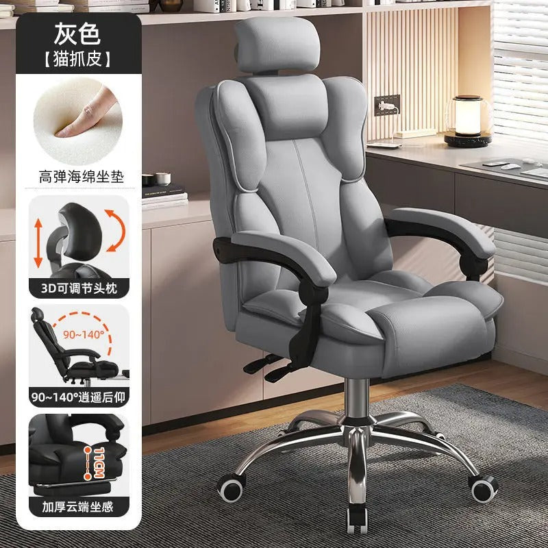 Gaming Ergonomic Swivel Chair with Back Support